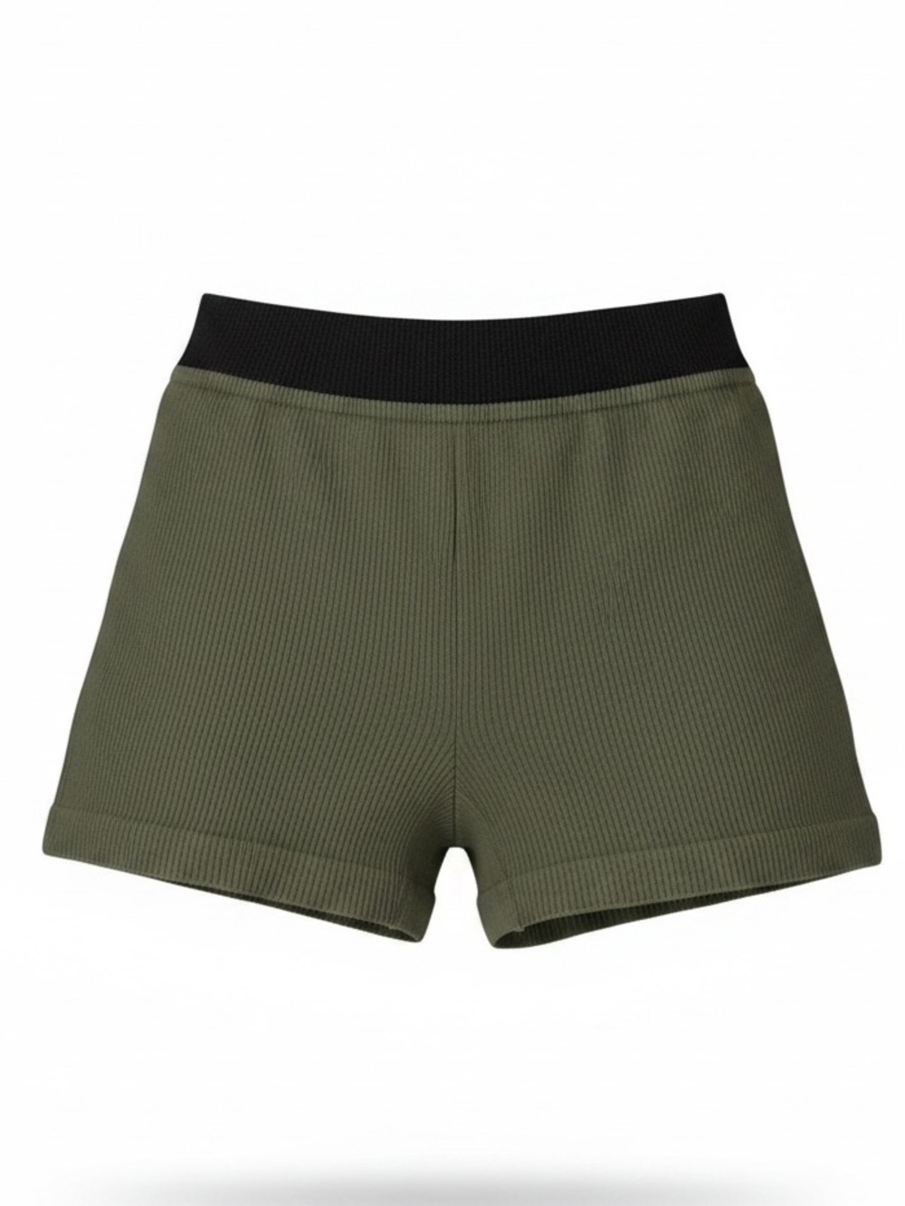 Free People Happiness Runs Prajna Shorts Size Medium/Large Green